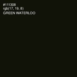 #111308 - Green Waterloo Color Image